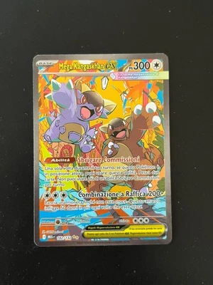 Pokemon Mega Kangaskhan EX MEG 182/132 Mega Evoluzione Nearmint SIR Alt Art - Immagine 1 di 2