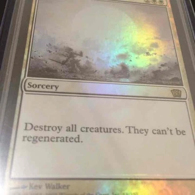Gods Wrath FOIL 8th Edition English Card Magic the Gathering Used - Image 1 of 2