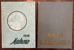 1948 & 1949 PALO ALTO HIGH SCHOOL Yearbooks, Jim Loscutoff Celtics 7x NBA Champ! - Bild 1 von 10