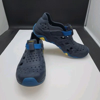 Merrell Hydro Canyon Hiking Water Shoes Youth Size 13.5 Boys Navy Blue MK164449 - Imagem 1 de 4