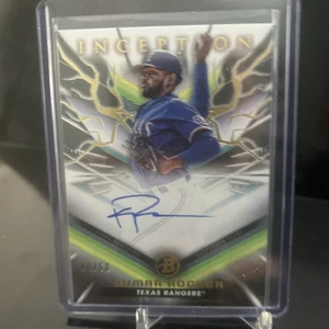 2023 Bowman Inception - Autografi Kumar Rocker #BPA-KR Gold Foil /50 (AU, RC) - Foto 1 di 2