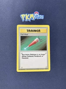 Pokémon TCG Full Heal Base Set 82/102 Regular MP. - Picture 1 of 3