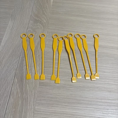 TUPPERWARE - Kitchen Tools / Utensils - 10 Drink Stirrers - Orange - Image 1 of 3