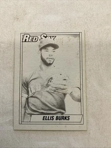 Error 1990 Topps Ellis Burks #155 Boston Red Sox Press Run ⚾️♨️♨️Q - Picture 1 of 4