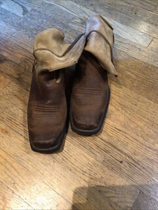 HERREN ARIAT ATS COWBOY BRAUN STIEFEL GRÖSSE 8,5 D - Bild 1 von 2