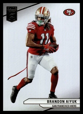 2024 Donruss Elite #41 Brandon Aiyuk San Francisco 49ers Football Card - Image 1 of 2