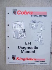 1993 Omc Cobra King Cobra Stern Drive Jv Manual Efi Diagnostic Marine Boat Kk