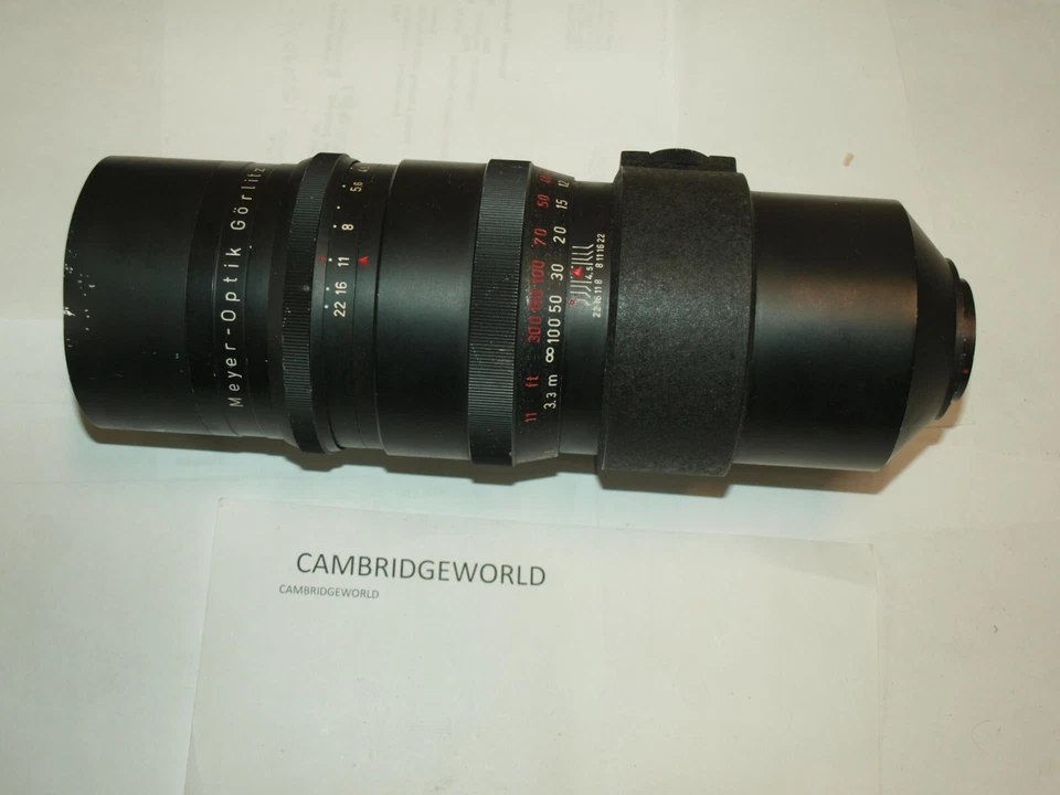 Meyer Optik Gorlitz Telemegor 300mm F4.5 Telephoto Lens for Exakta Cameras - Image 1 of 1