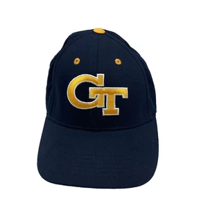 GEORGIA TECH Chaquetas Amarillas Sombrero Ajustable De Cautivador Tocado Azul Adulto - Imagen 1 de 10