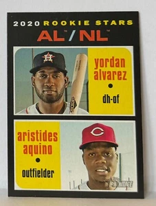 Yordan Alvarez 2020 Topps Heritage RC Rookie - Picture 1 of 1