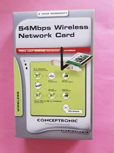 • Conceptronik 54Mbps Wireles Network Card • - Bild 1 von 1