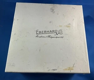 EBERHARD CHRONO   BOX WATCH  VINTAGE - Imagen 1 de 5
