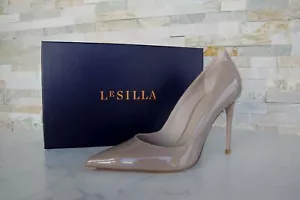 Bombas de salón Le Silla talla 35 36 38,5 39 tacones altos madera marrón andamio. PVP 470 € - Imagen 1 de 7