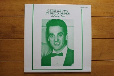 GENE KRUPA - IN DISCO ORDER VOLUME 10 LP 12" VINYL VG (AJAX 132) SOUL JAZZ PERC - Image 1 of 4