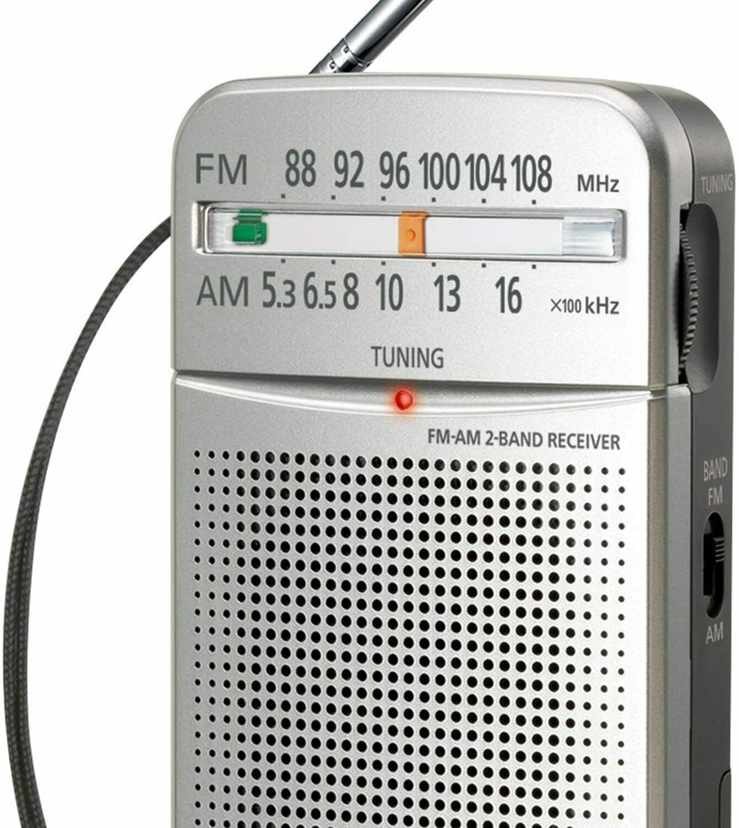 Panasonic Pocket Portable AM/FM Radios with Headphone Jack