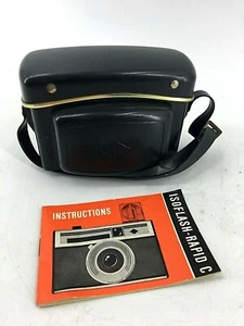 Vintage Agfa Isoflash Rapid C Instant Loading Camera Germany Isotar Lens w/ case - Picture 1 of 11