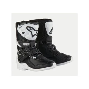 Alpinestars Tech 3S Kids Peewee Motocross Boots WHITE BLACK - Picture 1 of 2