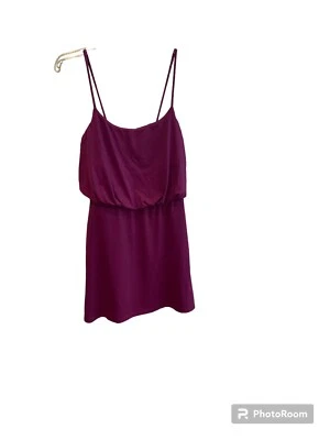 Susana Monaco женщин платье размер S мини фиолетовый с бретелью через шею кукла Y2K романтический клуб - Изображение 1 из 4