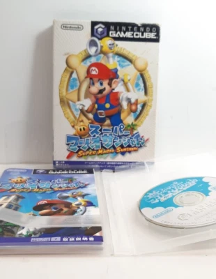 Super Mario Sunshine Nintendo Game Cube Soft W/ Box Instructions No MemoryCard - Image 1 of 4