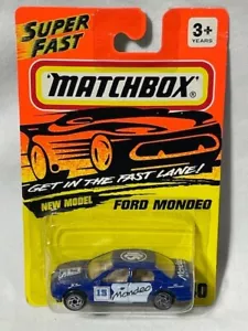 Matchbox Superfast #40 Ford Mondeo, blau, 1/64, Neu in OVP - Bild 1 von 2