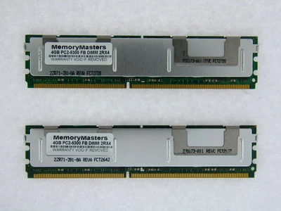 NOT for PC! 8GB 2x4GB PC2-5300 ECC FB-DIMM for Apple Mac Pro (4-core) 1st Gen - Image 1 of 4
