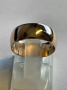 Seltener 9 Karat Roségold EHERING Ring 6,32 mm Größe J 1/2 B/Schinken 1909 - Bild 1 von 6