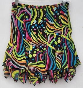 Girls / Women's Betsy & Babs Multicolored Geometric Miniskirt - Size: 16 - Picture 1 of 5