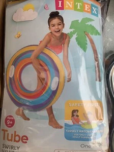 Intex Tube 36" Large Swim Ring Float Pool with Handles NIP - Picture 1 of 2