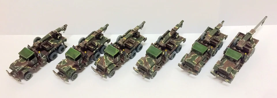 Truck Gru 5t x 6 - Usa Moderni Camo - 1:87 - Roco - PAINTED - @ - Immagine 1 di 1