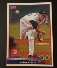 2004 Choice Speedway Louisville Bats Aaron Myette #19