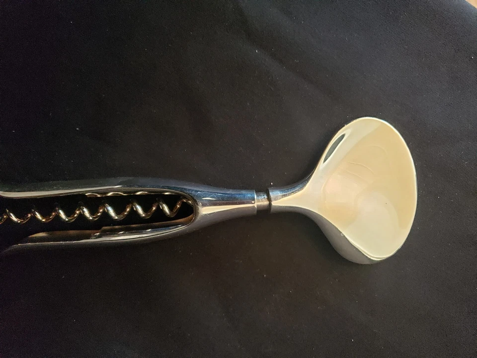 DANSK TORUN PLATO DE PLATA ABRIDOR DE BOTELLAS DE VINO RARO Foto 1 de 3