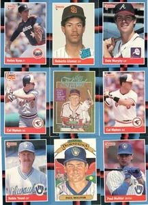 Lote de 356 tarjetas de béisbol Donruss 1988, Alomar, Buhner, Wells Rookies, piezas musicales - Imagen 1 de 9