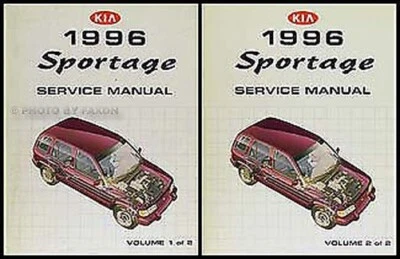 Manual De Taller Original Para Reparación Kia Sportage 1996 - Imagen 1 de 2