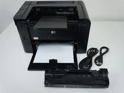 HP LaserJet Pro P1606dn Laser Printer w/Genuine 78A Toner *Low Pages 27k or less - Image 1 of 4