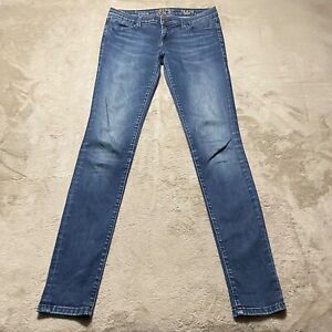 Buckle Black Fit No 53 Skinny Jeans Womens Size 28x34 Dark Blue Stretch