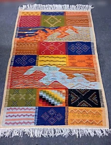 Lower price Handmade Moroccan rug, high quality, wool, 100% natural colors - Picture 1 of 2
