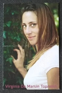 B84 Virgina De Martin Topranin ITA Skilanglauf Autogrammkarte original signiert - Picture 1 of 2