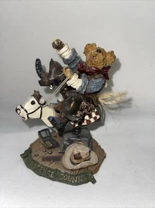 Boyds Bears, "Bronson Steadfast.Hangin' Tough" # 228351 Bull Ride retired, - Bild 1 von 3