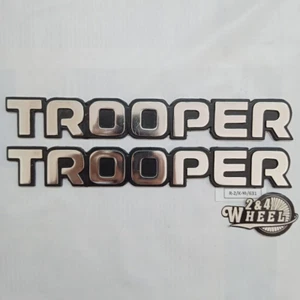 Isuzu Trooper 1986 1987 1988 1989 1990 1991 Trooper emblema insignia par NUEVO - Imagen 1 de 6