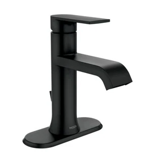 Moen Faucet Bath GENTA 1H 84760BL Matte Black - Picture 1 of 7