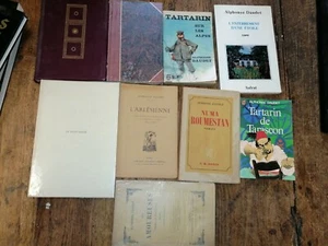 Lot de 9 livres Alphonse Daudet L'arlésienne Tartarin de Tarascon Les amoureuses - Foto 1 di 1