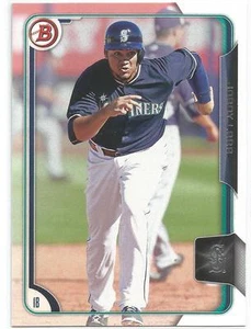 Jordy Lara Atlanta Braves 2015 Bowman Draft Prospekt - Bild 1 von 2