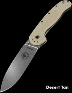 BRK Designed by ESEE Avispa Folding Knife 3.5" D2 Tool Steel Blade GRN/Stainless - Picture 1 of 2