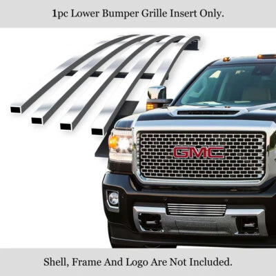 Parachoques de acero inoxidable cromado para GMC Sierra 2500/3500 2015-2019 Foto 1 de 4