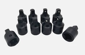 10pc SET 1/2 to 3/8 SOCKET REDUCER ADAPTERS IMPACT CR-M - Picture 1 of 2