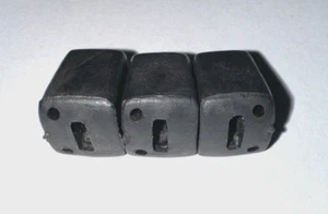 N.2 Tris di gommini comandi leve aria su cruscotto @ Fiat Panda I 141 Hobby - Foto 1 di 9