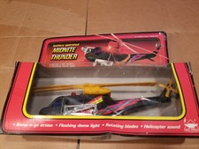 Vintage 1980s "New Bright" Midnight thunder helicopter # 1176
