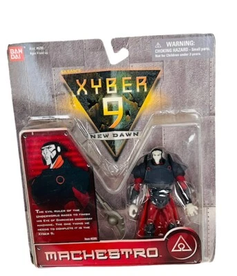 Xyber 9 Figura Juguete Machestro Bandai Nuevo Dawn Doomsday Anime De Colección Sin usar, en caja Regla BMC1 Foto 1 de 4