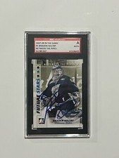 2007-08 In The Game Between the Pipes Braden Holtby #5 SGC AUTHENTIC AUTO