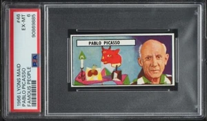 1966 Lyons Maid Famous People Pablo Picasso #46 PSA 6 - Picture 1 of 2